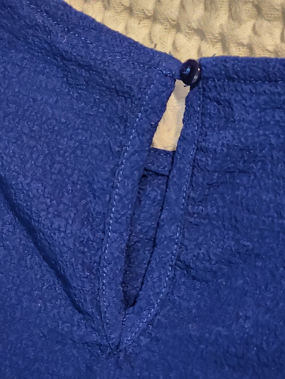 Girls' Ruffle Tank Top - Blue - Picture 4 of 5
